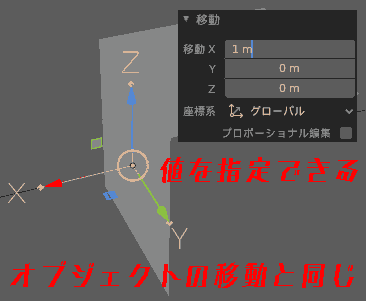 Moving a pivot point is the same as moving an object. You can specify a value.