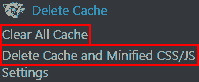 delete cashe