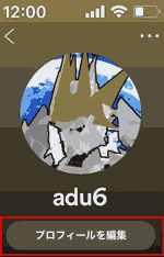Tap Edit Profile.
